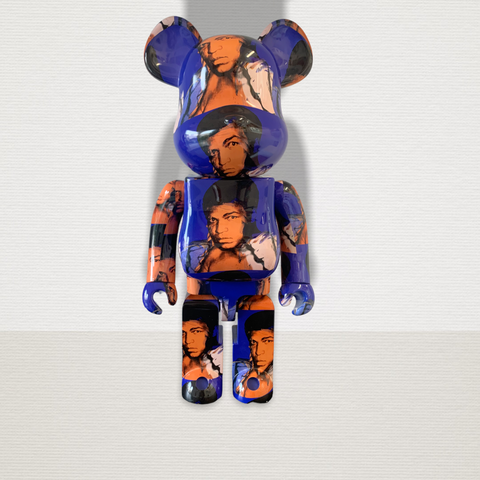 Bearbrick 1000% Warhol Ali