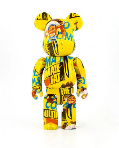 BEARBRICK 1000% WARHOL BASQUIAT #3